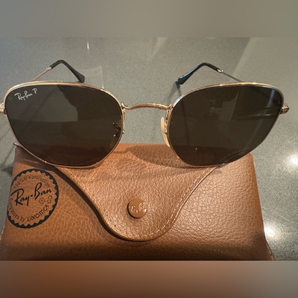 Ray-Ban Classic Gold Frame Sunglasses